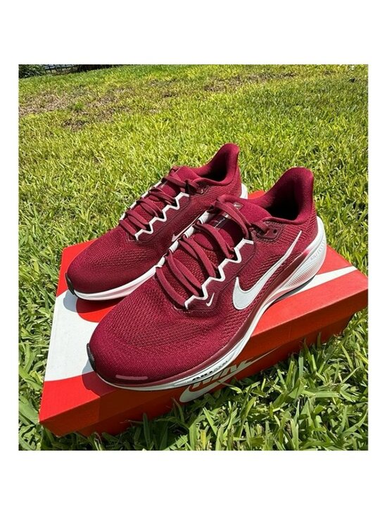 * 8.5 MEN\'S NIKE AIR ZOOM PEGASUS 41 TB TEAM MAROON BURGUNDY WHITE HF1538-600 main image 5